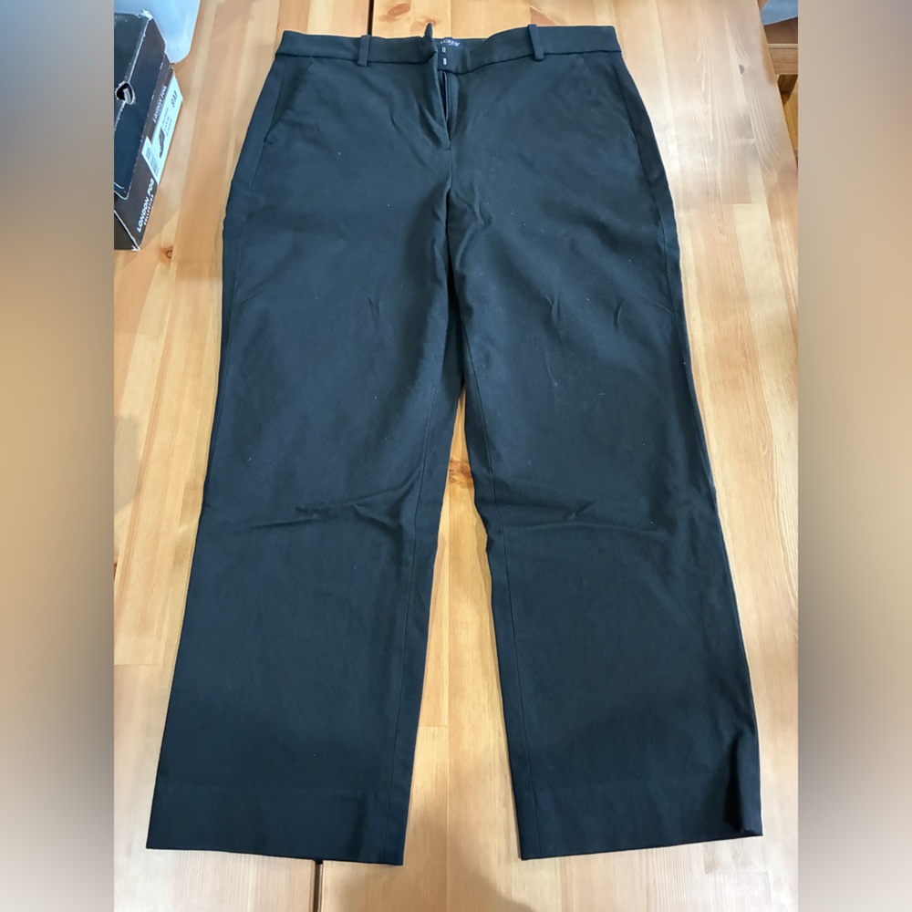NWOT J. Crew Black Kallie Pants